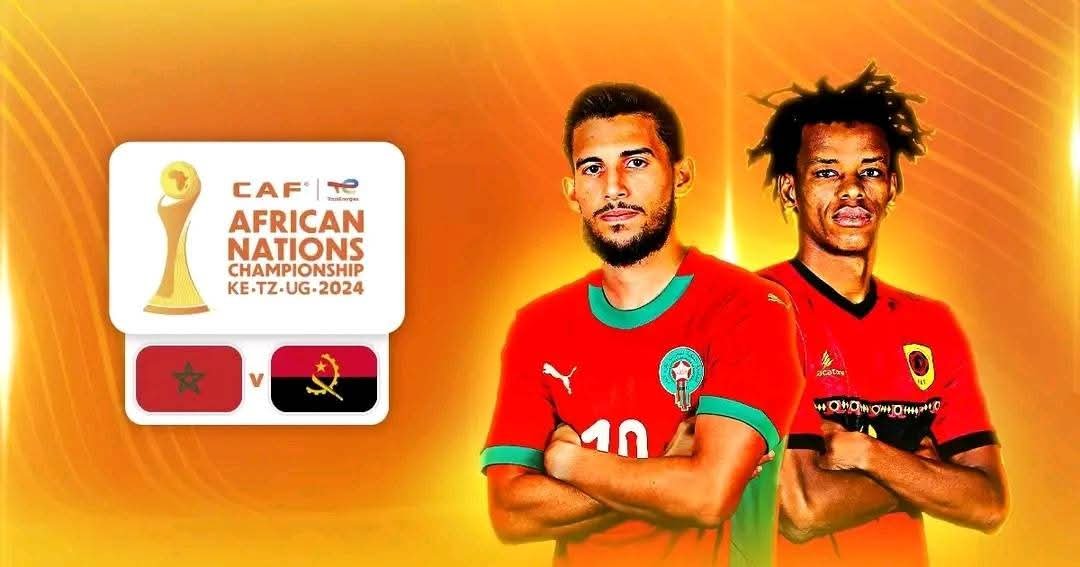 موعد وتوقيت مباراة المغرب ضد أنغولا في كأس أمم أفريقيا للمحليين