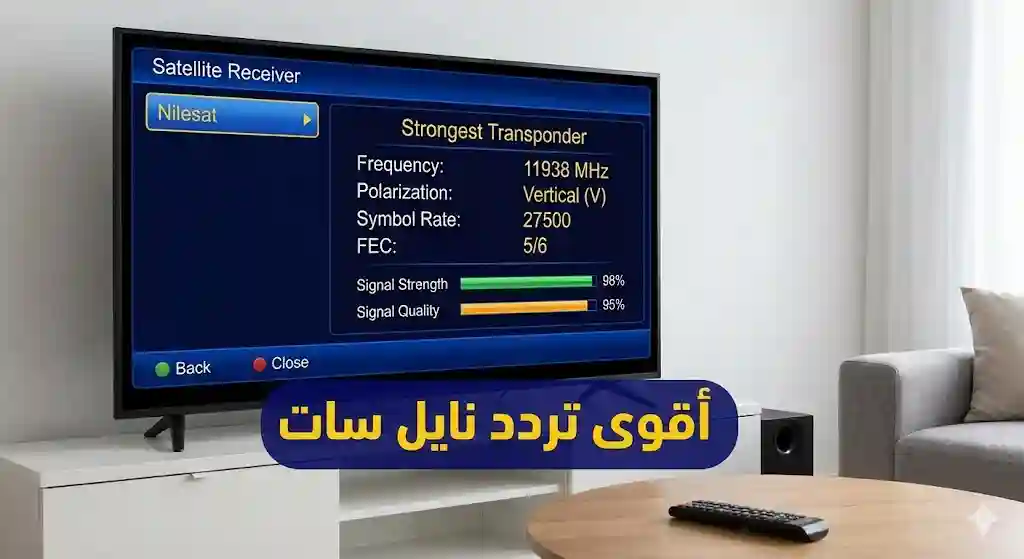 أقوى تردد قمر نايل سات 2026