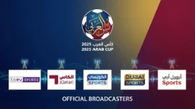 تردد القنوات الناقلة لمباراة العراق والبحرين في بطولة كأس العرب 2025