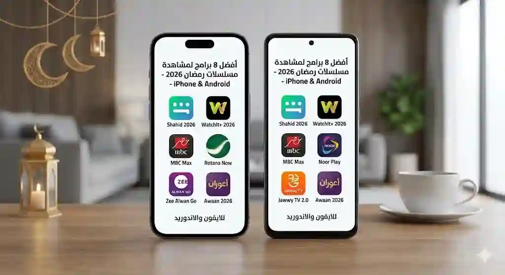 أفضل برامج لمشاهدة مسلسلات رمضان 2026