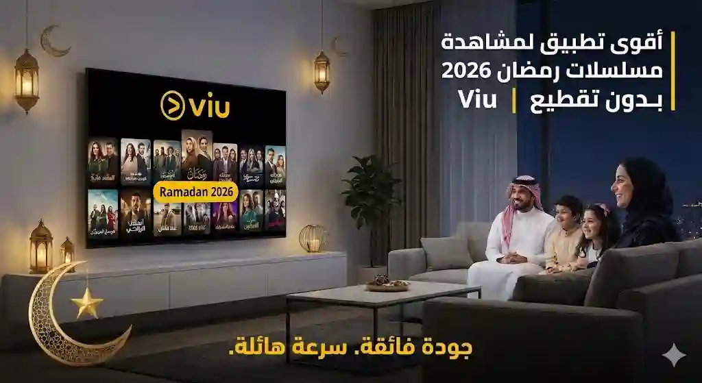 أقوى تطبيق لمشاهدة مسلسلات رمضان 2026 بدون تقطيع | Viu