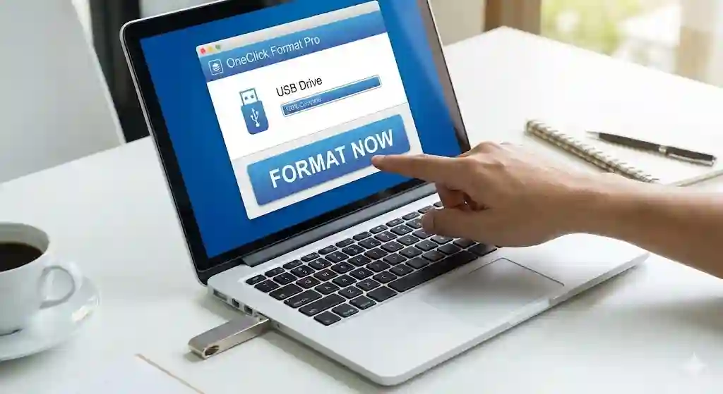 افضل برنامج لعمل فورمات للفلاشة USB بلمسة زر واحدة