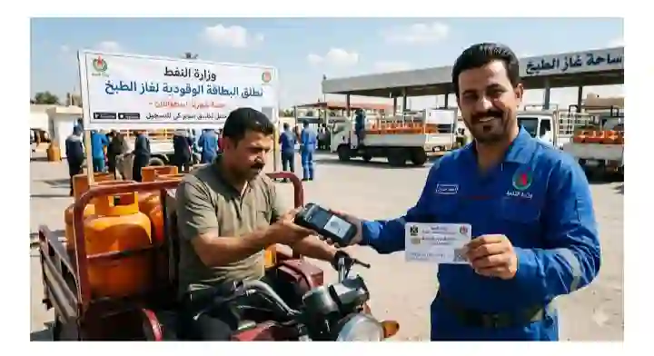 إطلاق البطاقة الوقودية لغاز الطبخ بواقع أسطوانتين شهريا وطريقة التسجيل