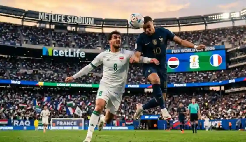 مباراة العراق ضد فرنسا في كأس العالم 2026