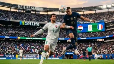 مباراة العراق ضد فرنسا في كأس العالم 2026