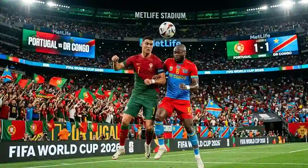 البرتغال والكونغو الديمقراطية في كأس العالم 2026